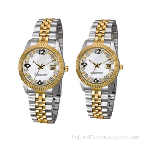 2013 hot sale stainless steel watch, IP gold